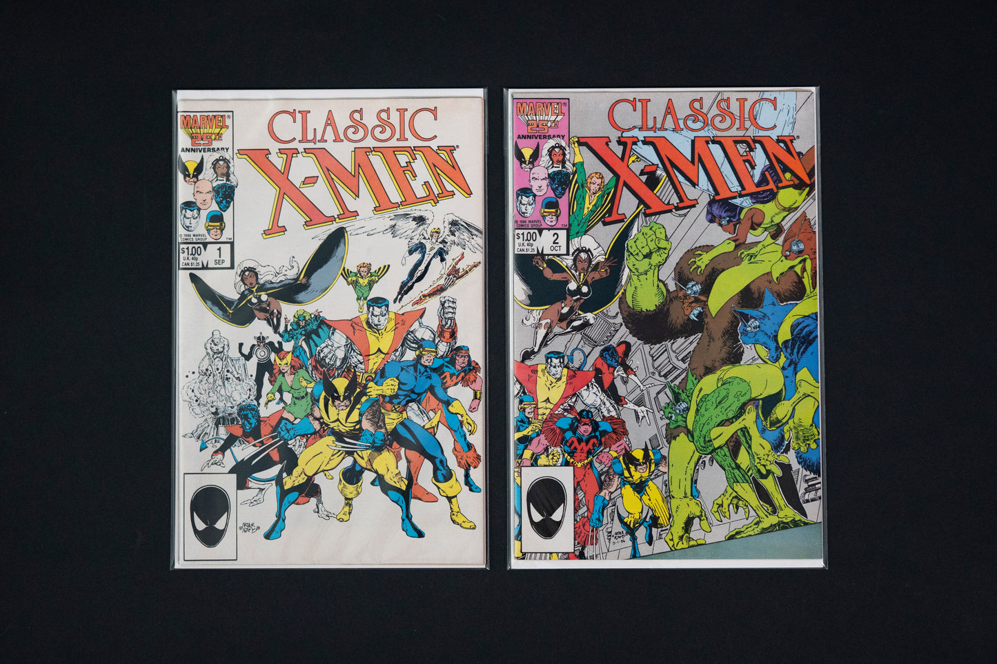 Classic X-Men, #1-50 , Marvel Comics, 1986-1990