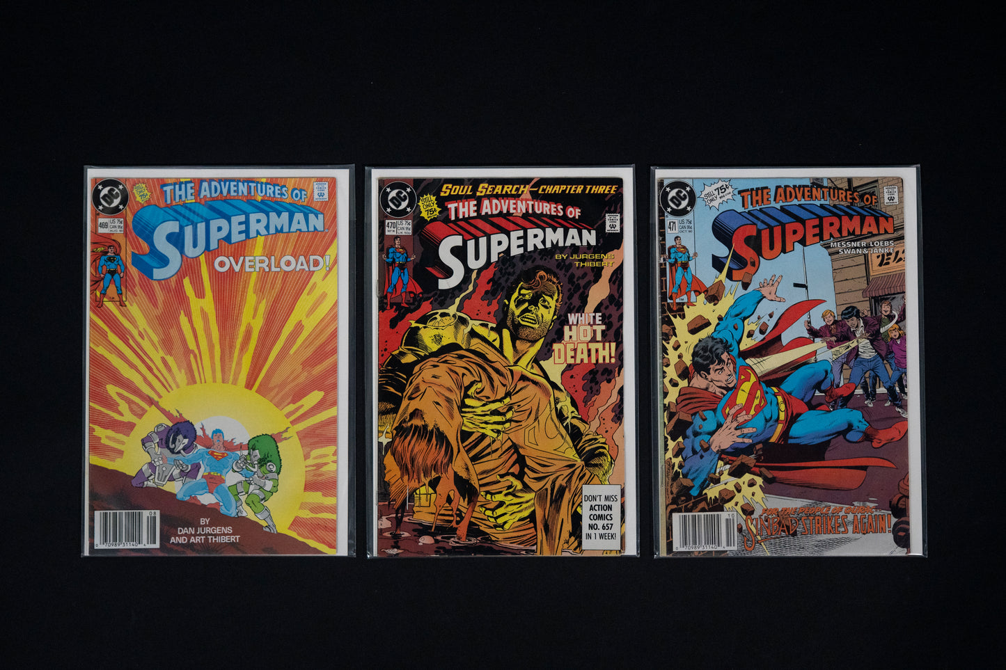 Adventures of Superman, #424-510 Run, DC Comics, 1987-1994