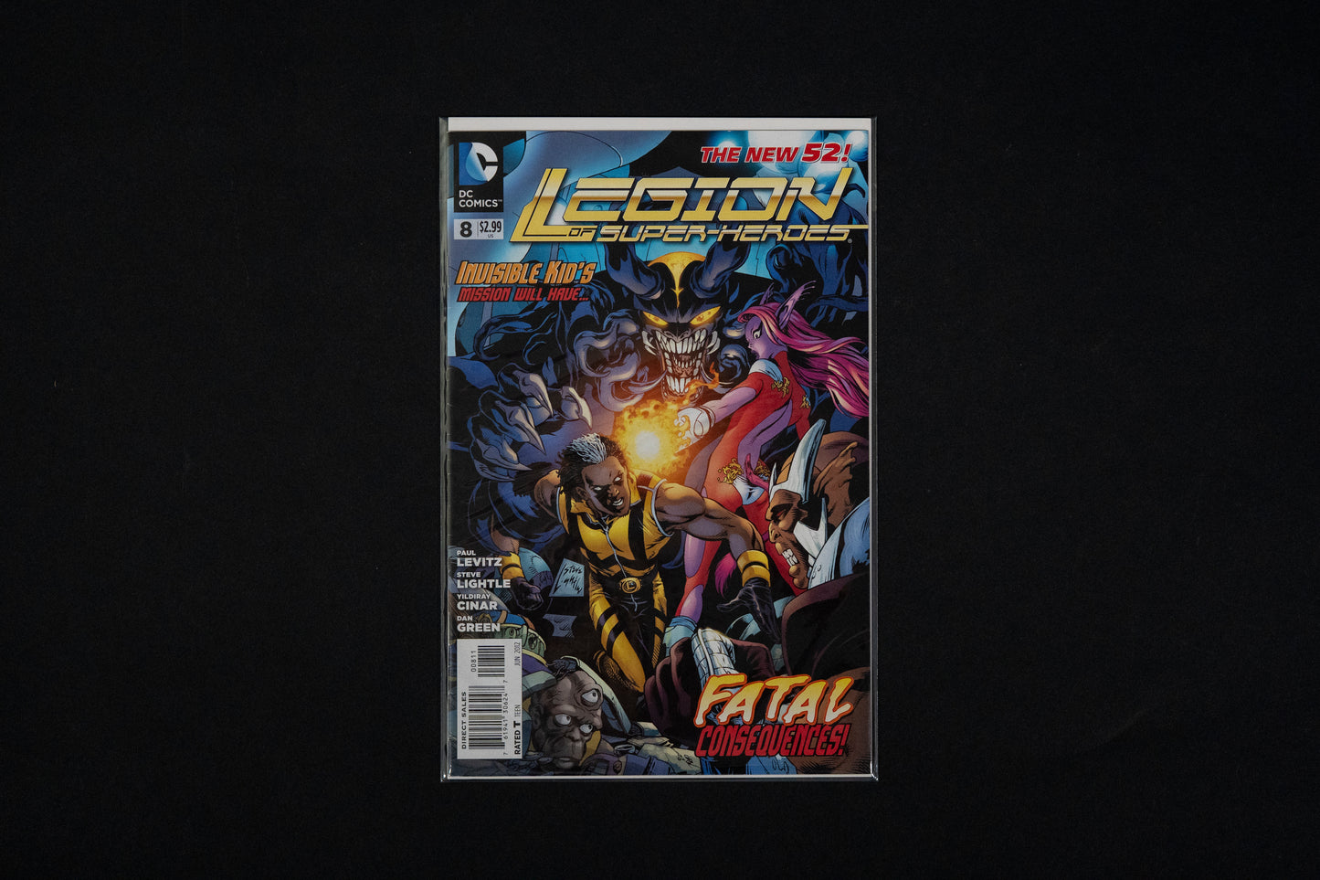 Legion of Super-Heroes, #8 9 10 & 11, DC Comics, 2012