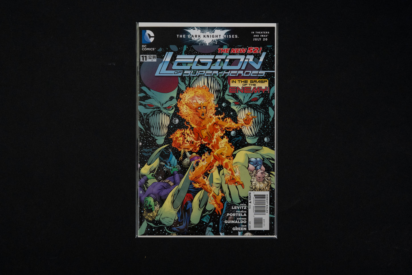 Legion of Super-Heroes, #8 9 10 & 11, DC Comics, 2012