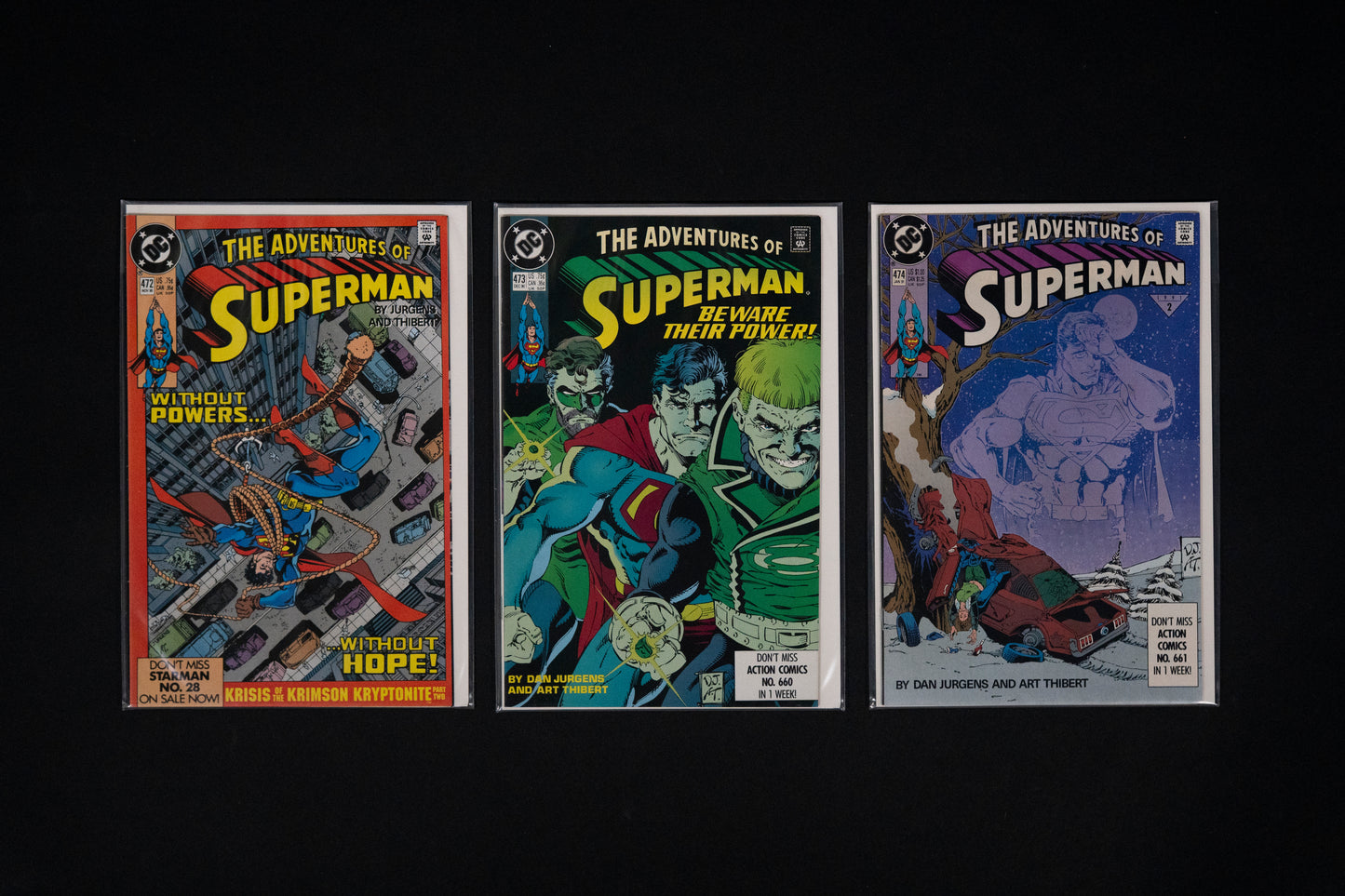Adventures of Superman, #424-510 Run, DC Comics, 1987-1994