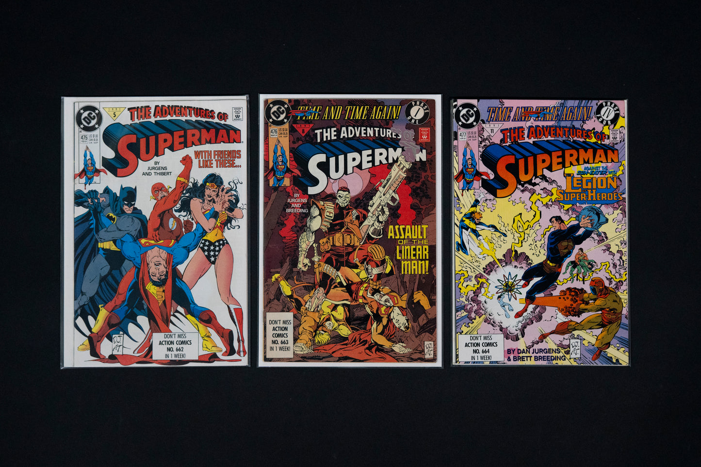 Adventures of Superman, #424-510 Run, DC Comics, 1987-1994