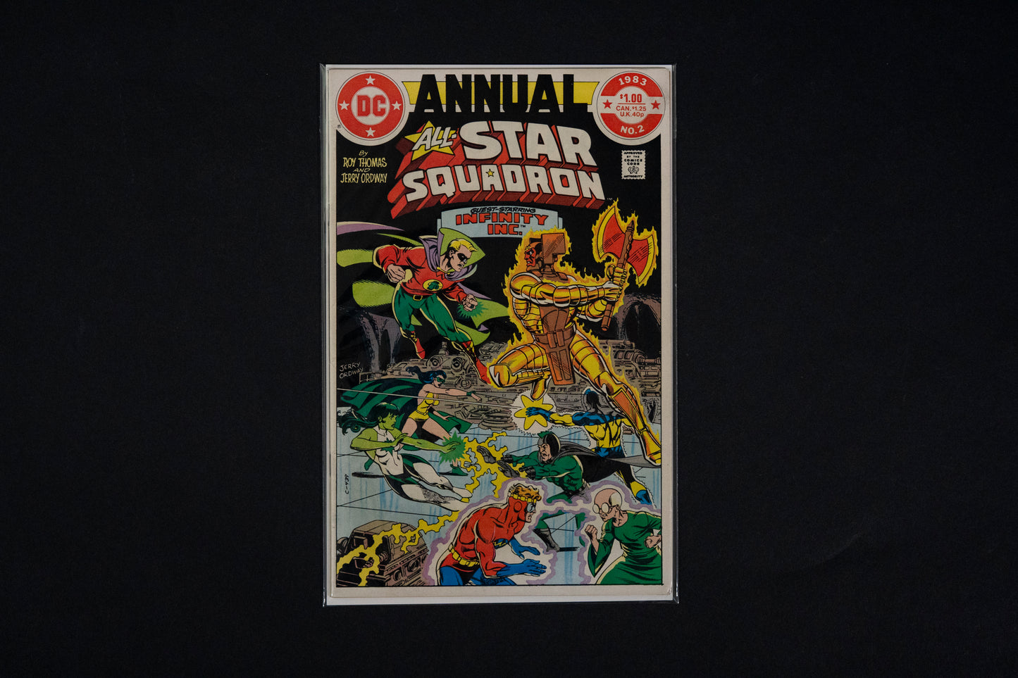 All Star Squadron, Annuals #1 2 & 3, DC Comics, 1982 1983 1984