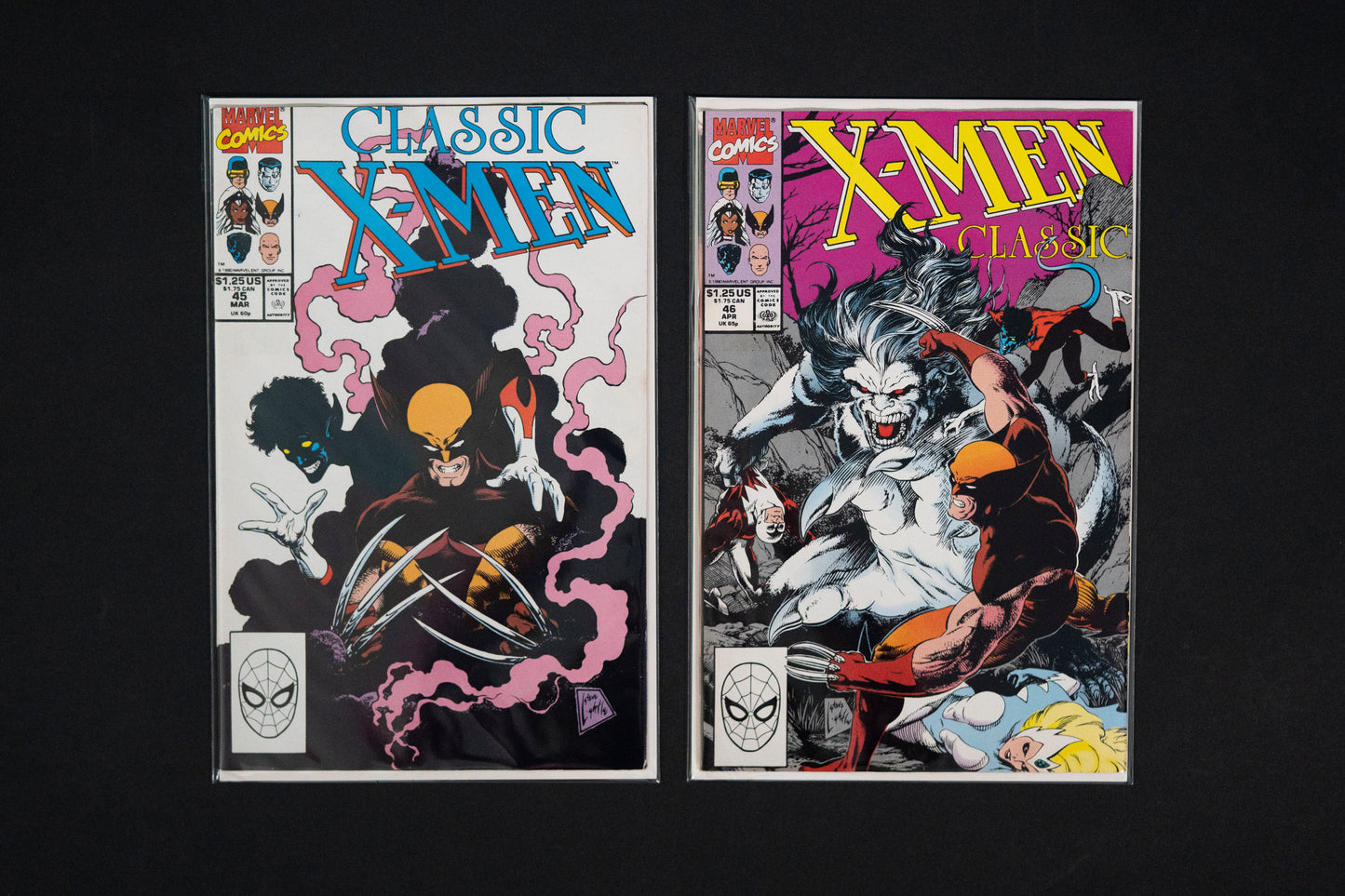 Classic X-Men, #1-50 , Marvel Comics, 1986-1990