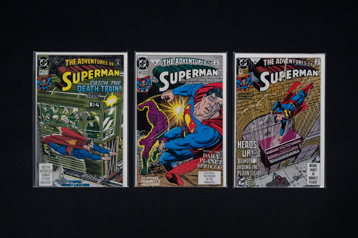 Adventures of Superman, #424-510 Run, DC Comics, 1987-1994