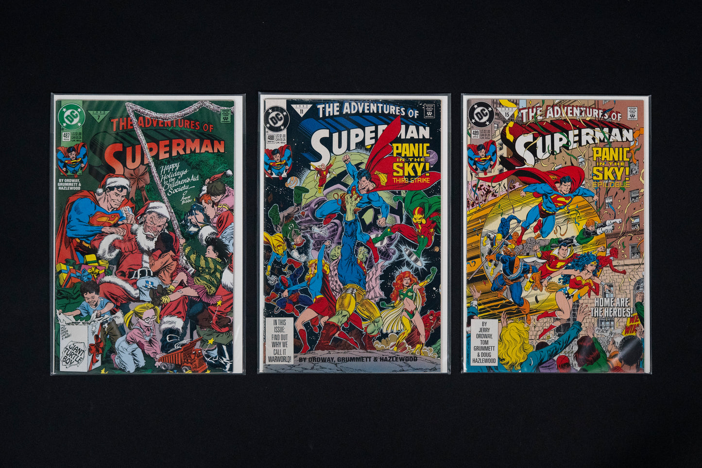 Adventures of Superman, #424-510 Run, DC Comics, 1987-1994
