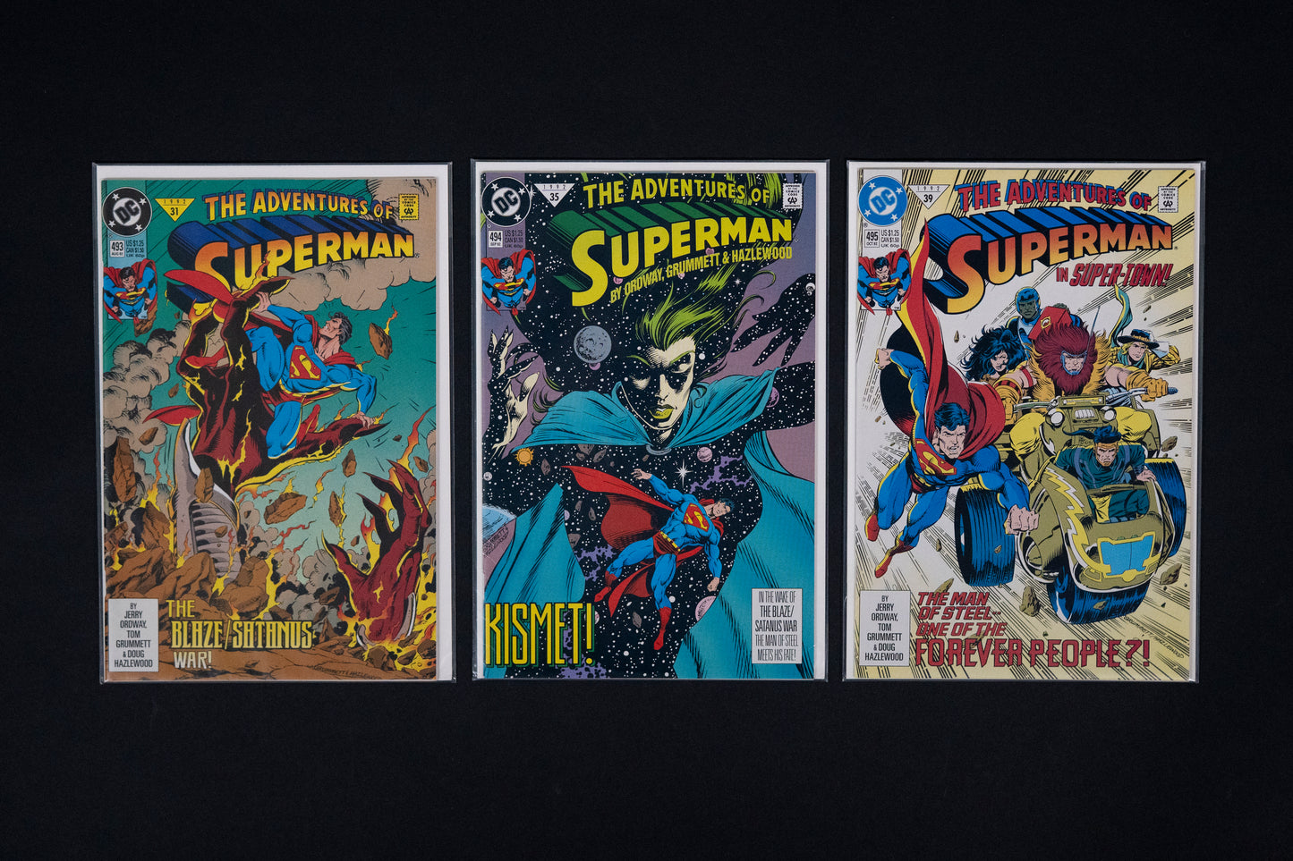 Adventures of Superman, #424-510 Run, DC Comics, 1987-1994