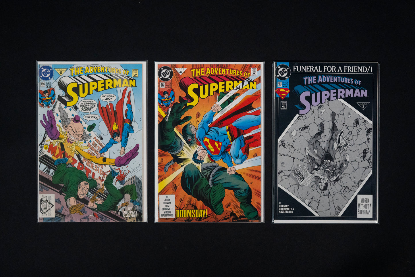 Adventures of Superman, #424-510 Run, DC Comics, 1987-1994