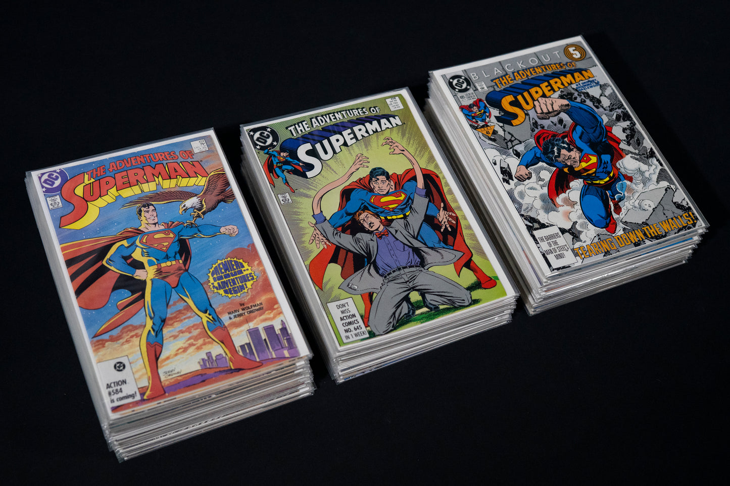 Adventures of Superman, #424-510 Run, DC Comics, 1987-1994