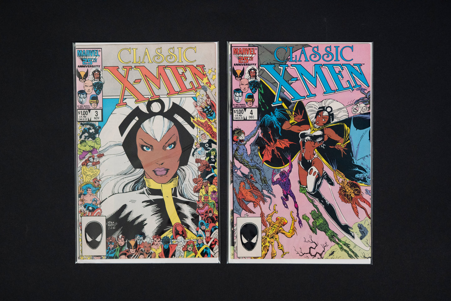 Classic X-Men, #1-50 , Marvel Comics, 1986-1990