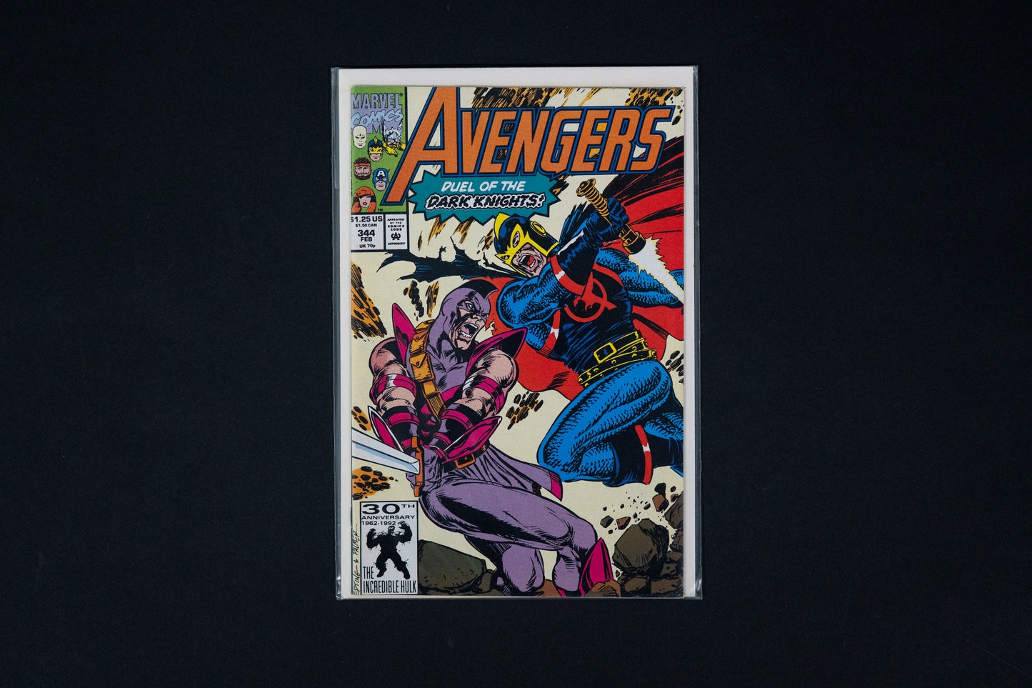 The Avengers, Vol.1, #343-355 run, x13 comic bundle, Marvel Comics, 1992