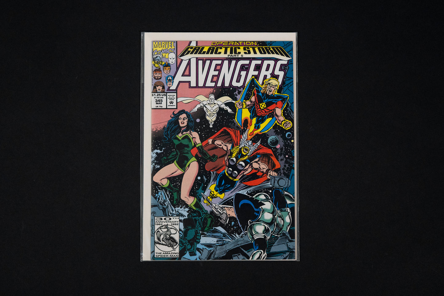 The Avengers, Vol.1, #343-355 run, x13 comic bundle, Marvel Comics, 1992