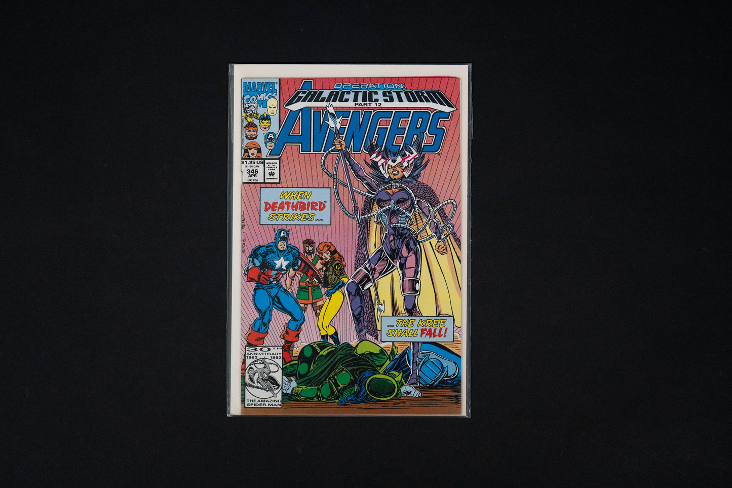 The Avengers, Vol.1, #343-355 run, x13 comic bundle, Marvel Comics, 1992