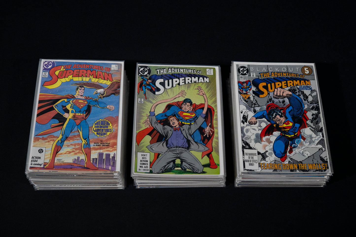 Adventures of Superman, #424-510 Run, DC Comics, 1987-1994