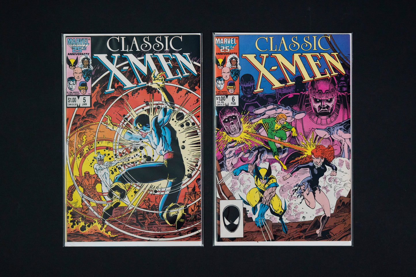Classic X-Men, #1-50 , Marvel Comics, 1986-1990