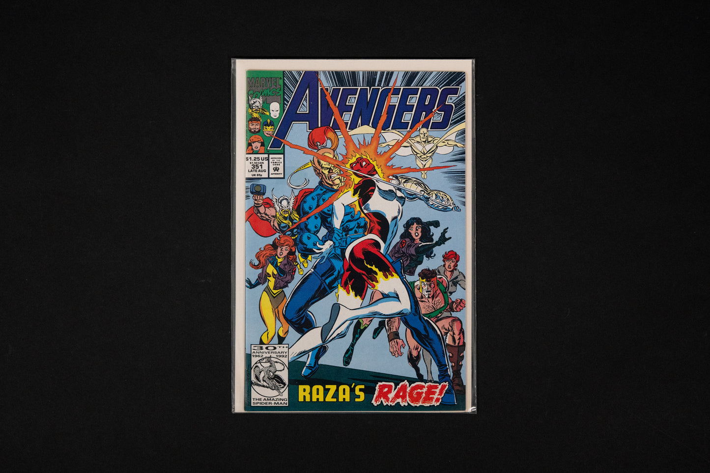 The Avengers, Vol.1, #343-355 run, x13 comic bundle, Marvel Comics, 1992