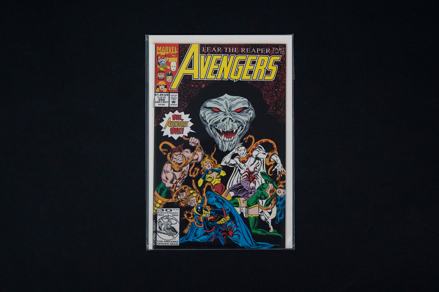 The Avengers, Vol.1, #343-355 run, x13 comic bundle, Marvel Comics, 1992