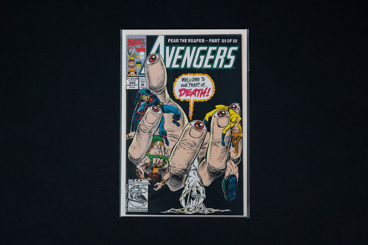 The Avengers, Vol.1, #343-355 run, x13 comic bundle, Marvel Comics, 1992
