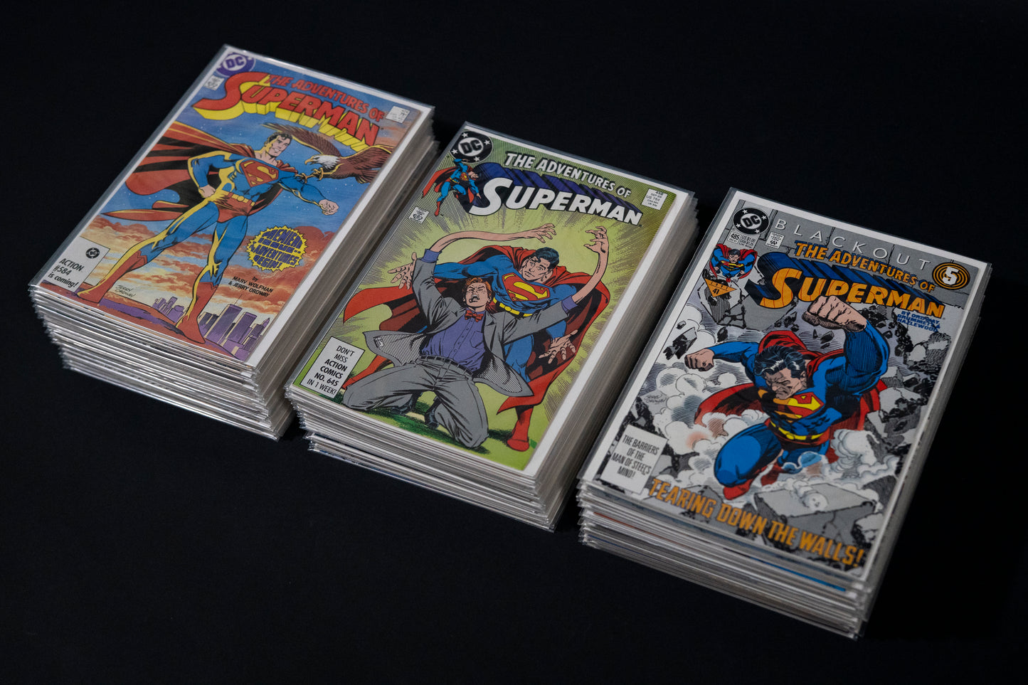 Adventures of Superman, #424-510 Run, DC Comics, 1987-1994
