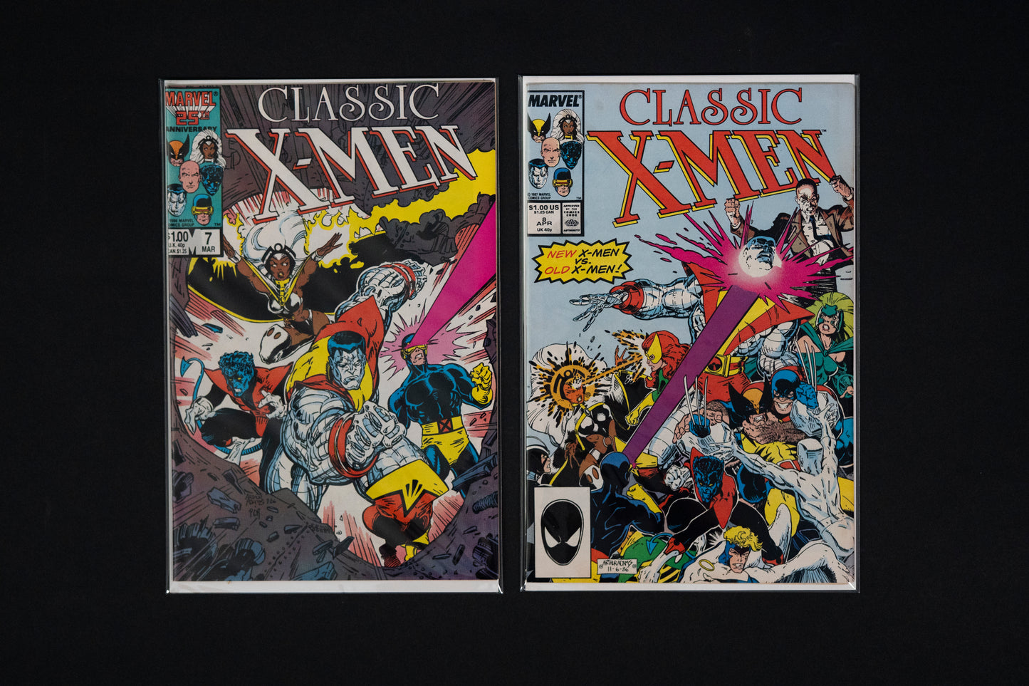Classic X-Men, #1-50 , Marvel Comics, 1986-1990
