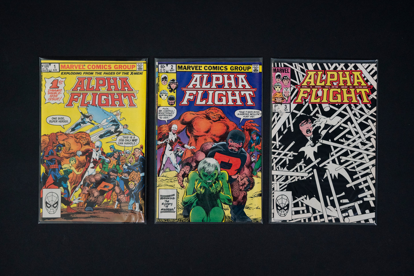 Alpha Flight, #1-76 Run, Marvel Comics, 1983-1989
