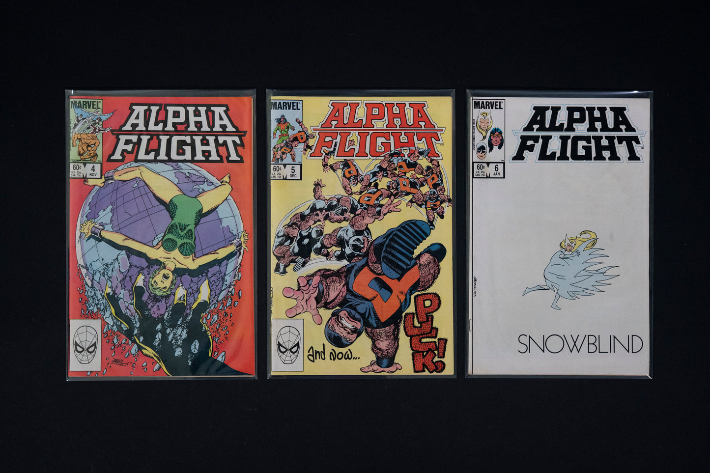 Alpha Flight, #1-76 Run, Marvel Comics, 1983-1989