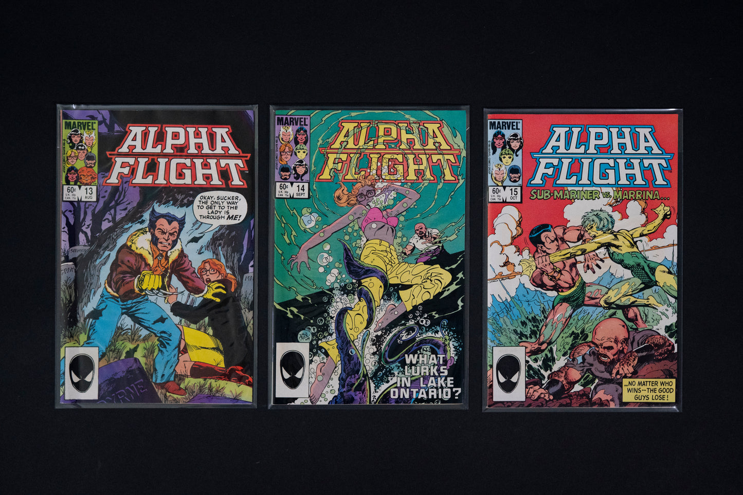 Alpha Flight, #1-76 Run, Marvel Comics, 1983-1989