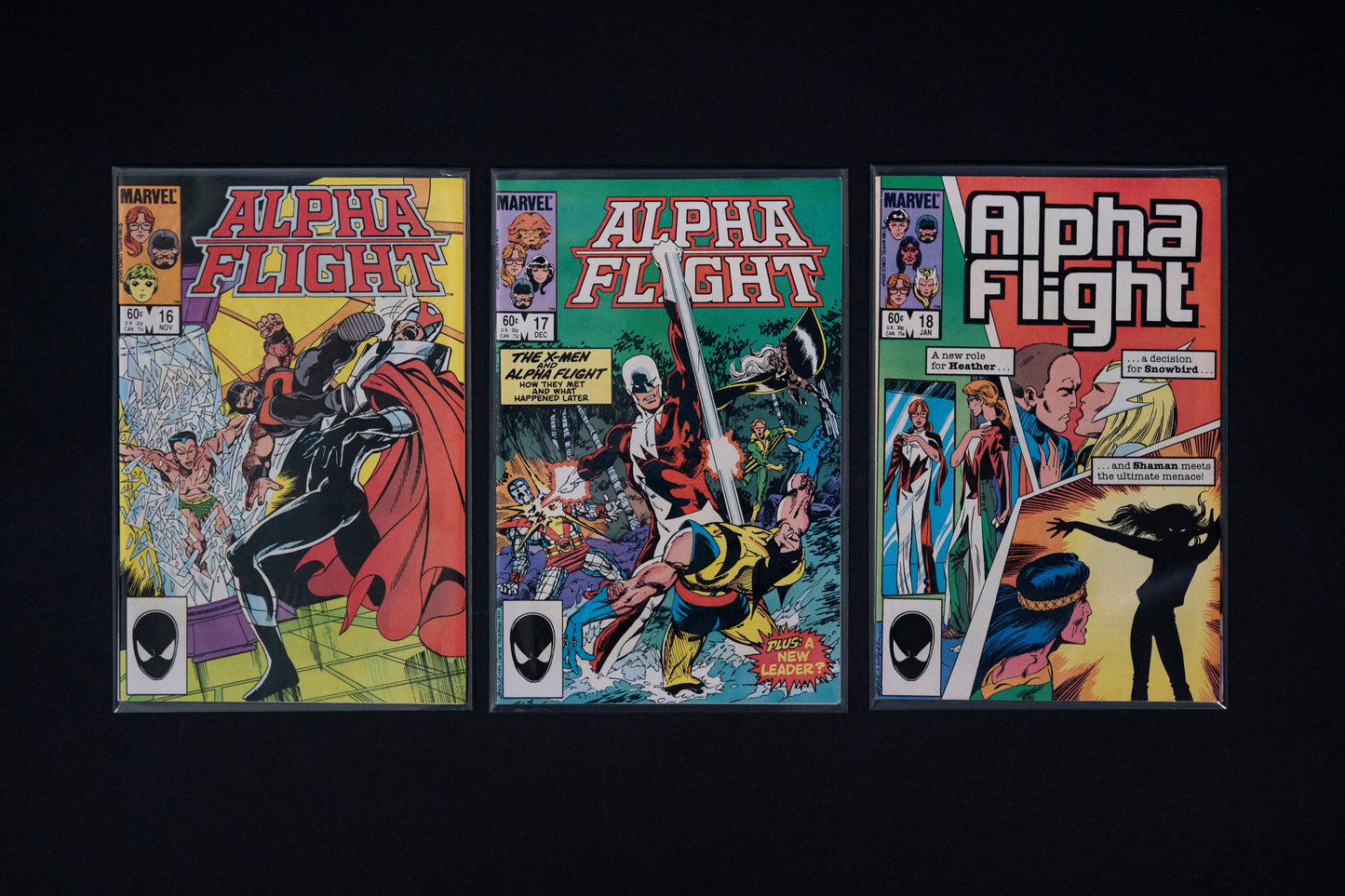 Alpha Flight, #1-76 Run, Marvel Comics, 1983-1989