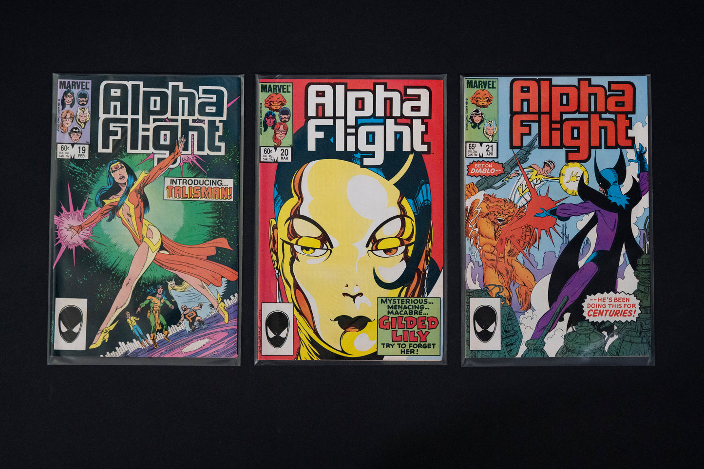 Alpha Flight, #1-76 Run, Marvel Comics, 1983-1989