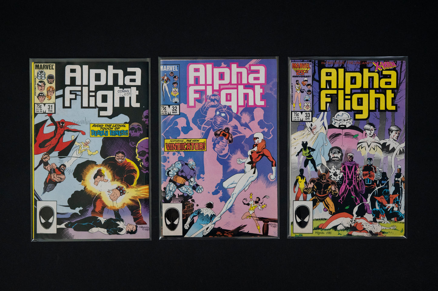 Alpha Flight, #1-76 Run, Marvel Comics, 1983-1989