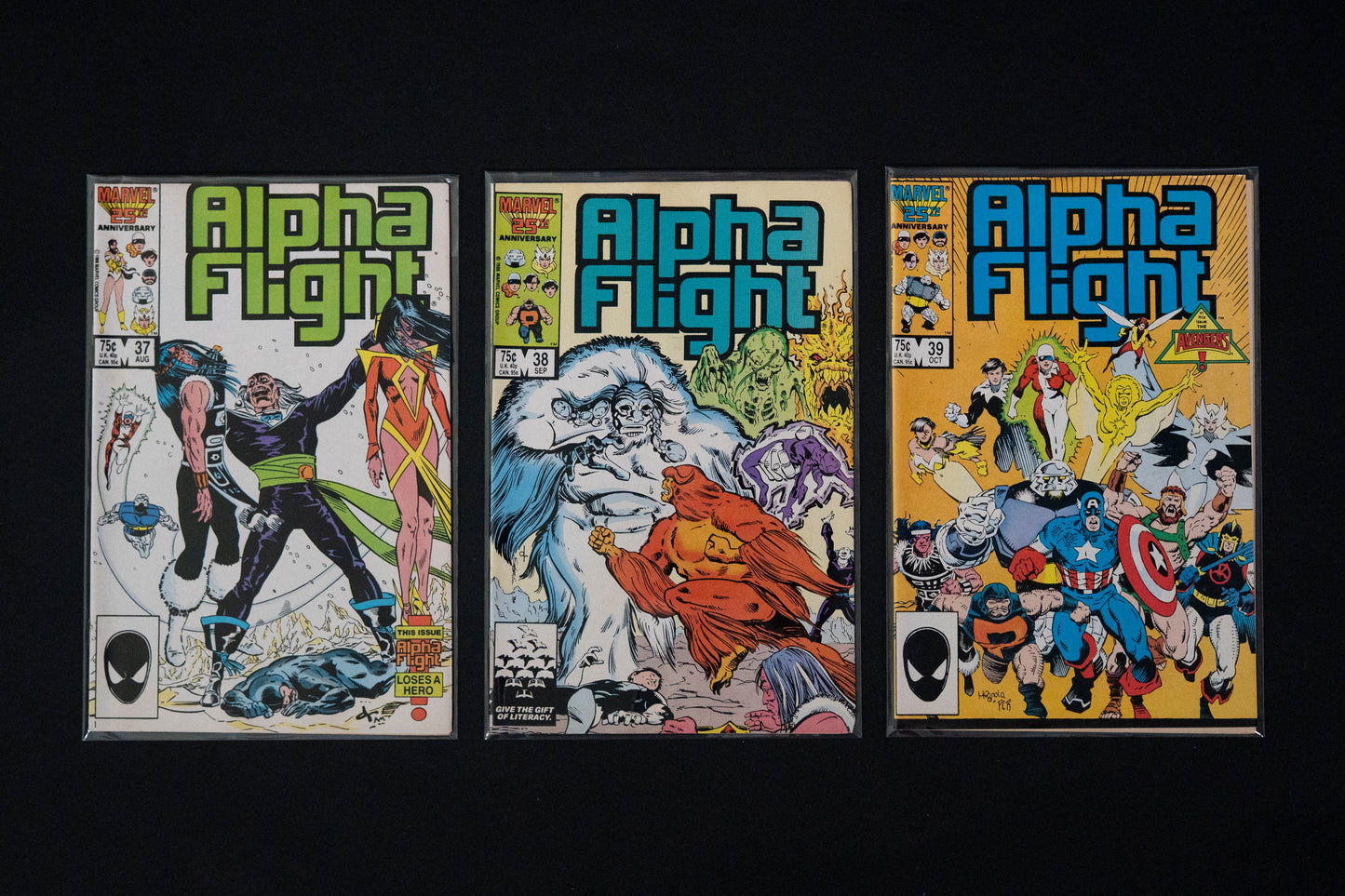 Alpha Flight, #1-76 Run, Marvel Comics, 1983-1989