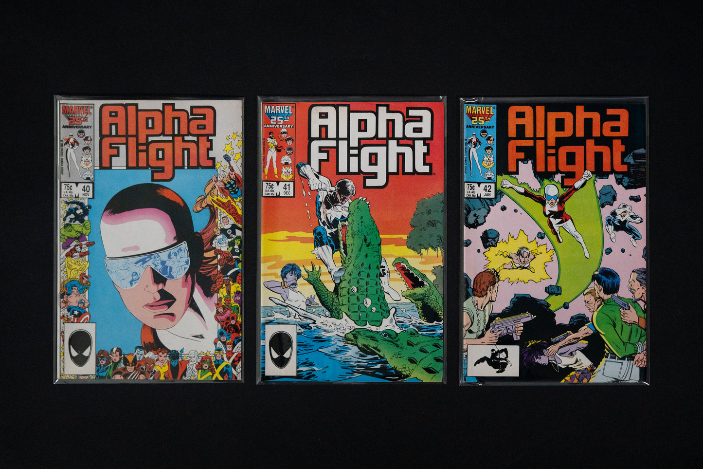 Alpha Flight, #1-76 Run, Marvel Comics, 1983-1989