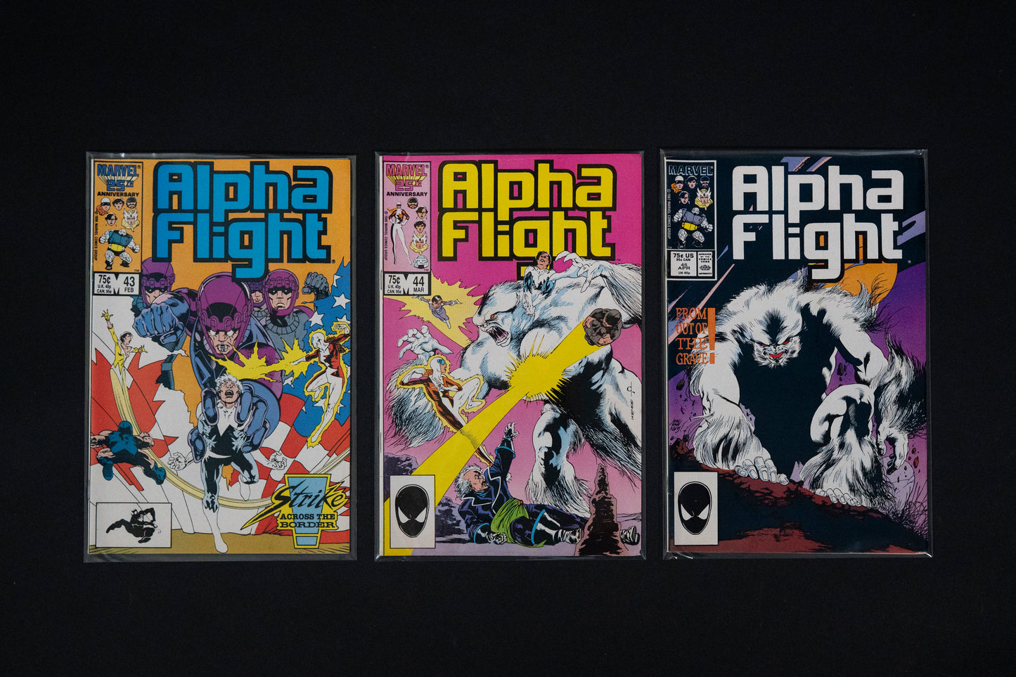 Alpha Flight, #1-76 Run, Marvel Comics, 1983-1989