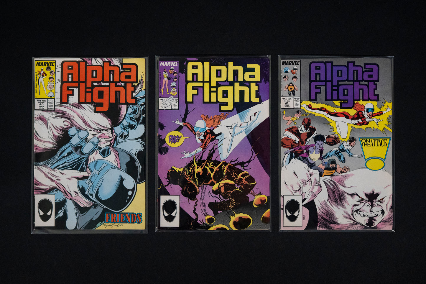 Alpha Flight, #1-76 Run, Marvel Comics, 1983-1989