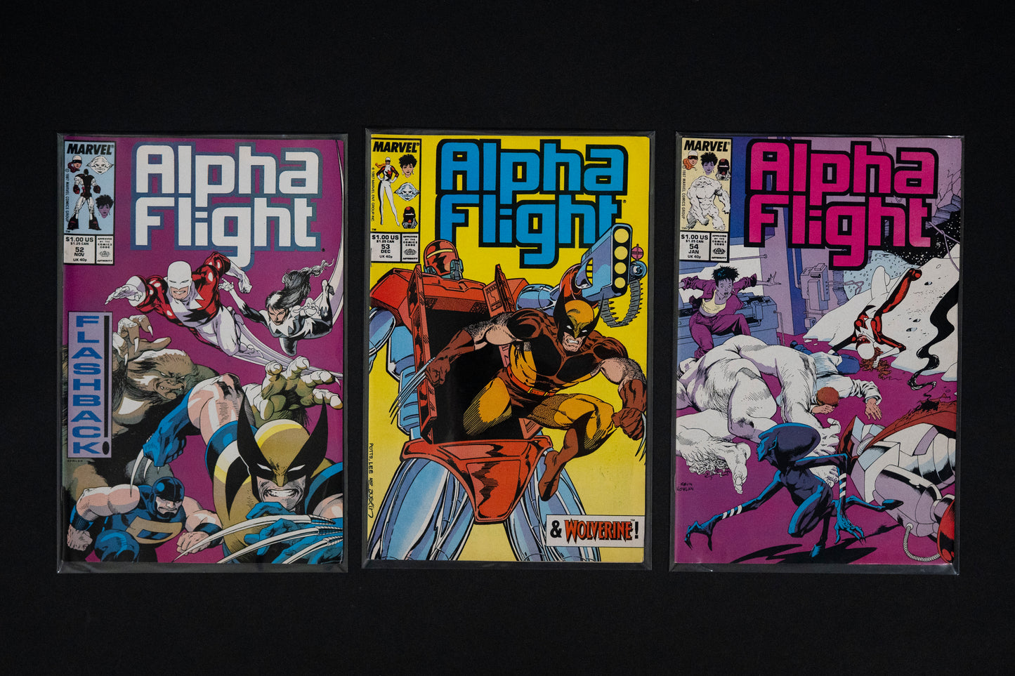 Alpha Flight, #1-76 Run, Marvel Comics, 1983-1989