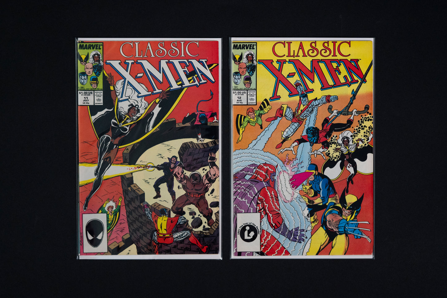 Classic X-Men, #1-50 , Marvel Comics, 1986-1990