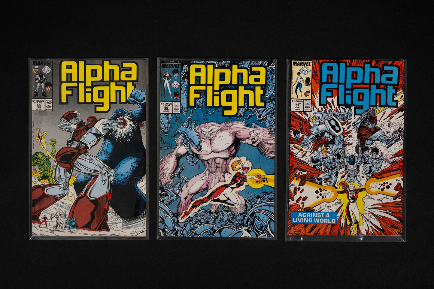 Alpha Flight, #1-76 Run, Marvel Comics, 1983-1989