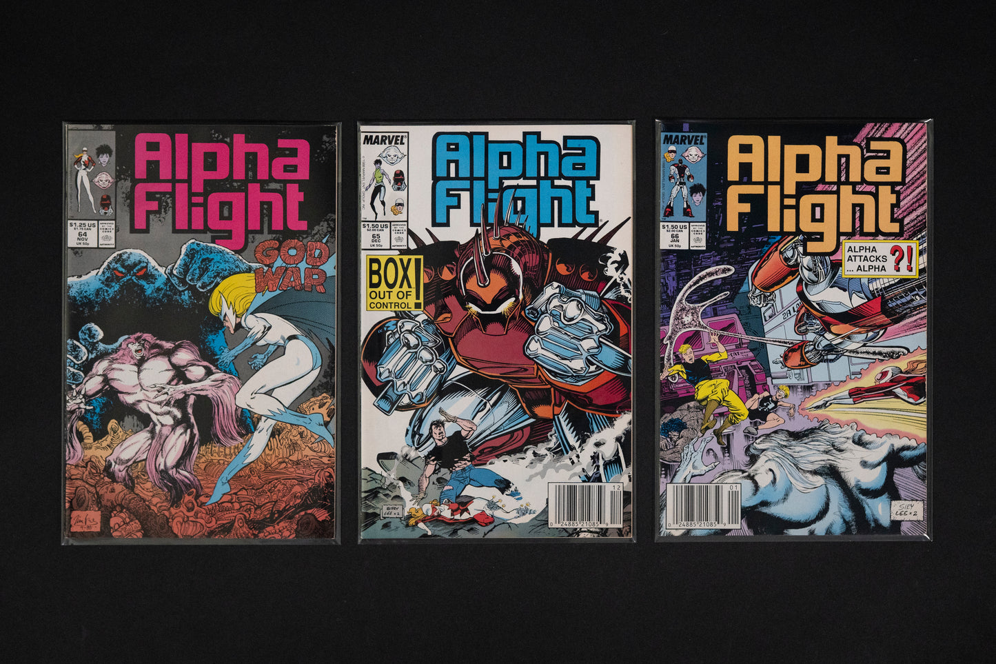 Alpha Flight, #1-76 Run, Marvel Comics, 1983-1989