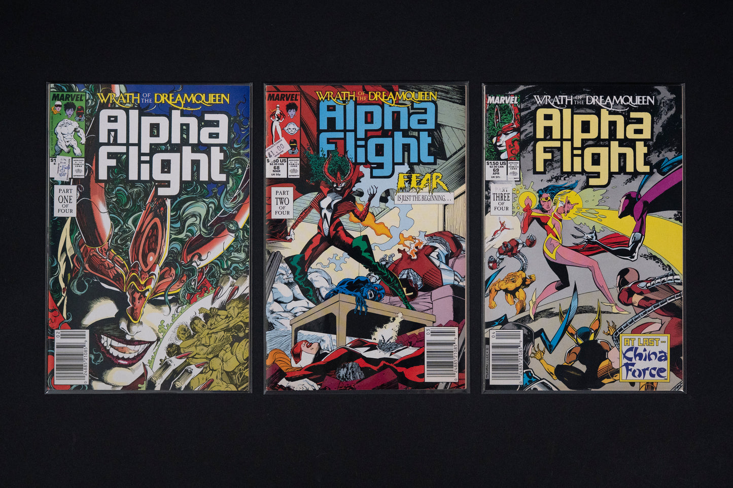 Alpha Flight, #1-76 Run, Marvel Comics, 1983-1989