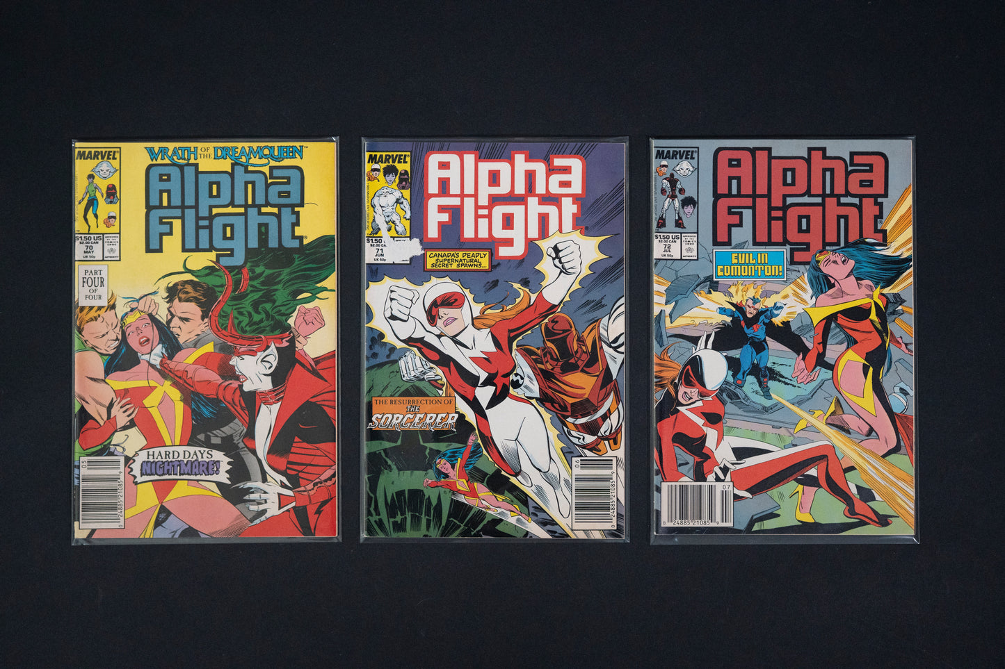 Alpha Flight, #1-76 Run, Marvel Comics, 1983-1989
