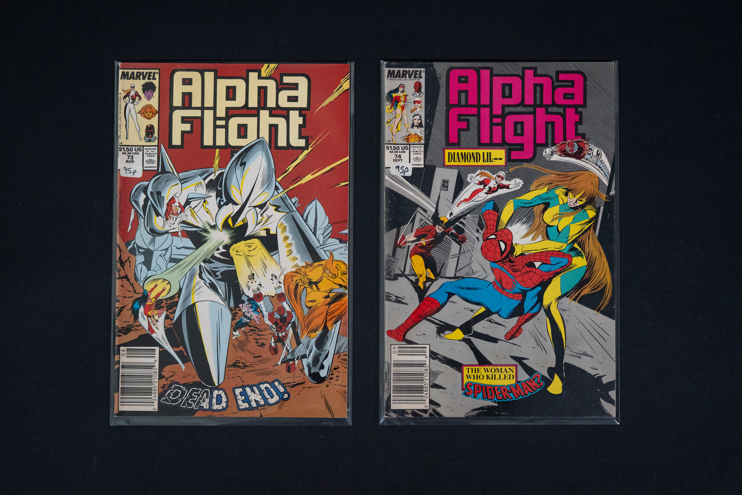 Alpha Flight, #1-76 Run, Marvel Comics, 1983-1989