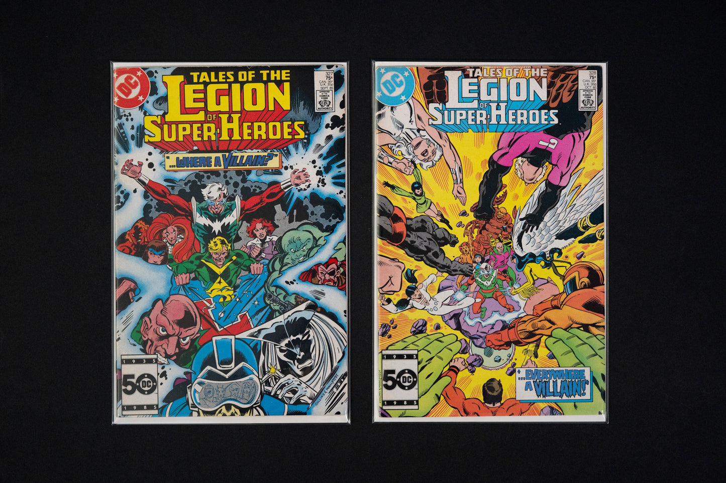 Legion of Super-Heroes, #327 & 328, DC Comics, 1985
