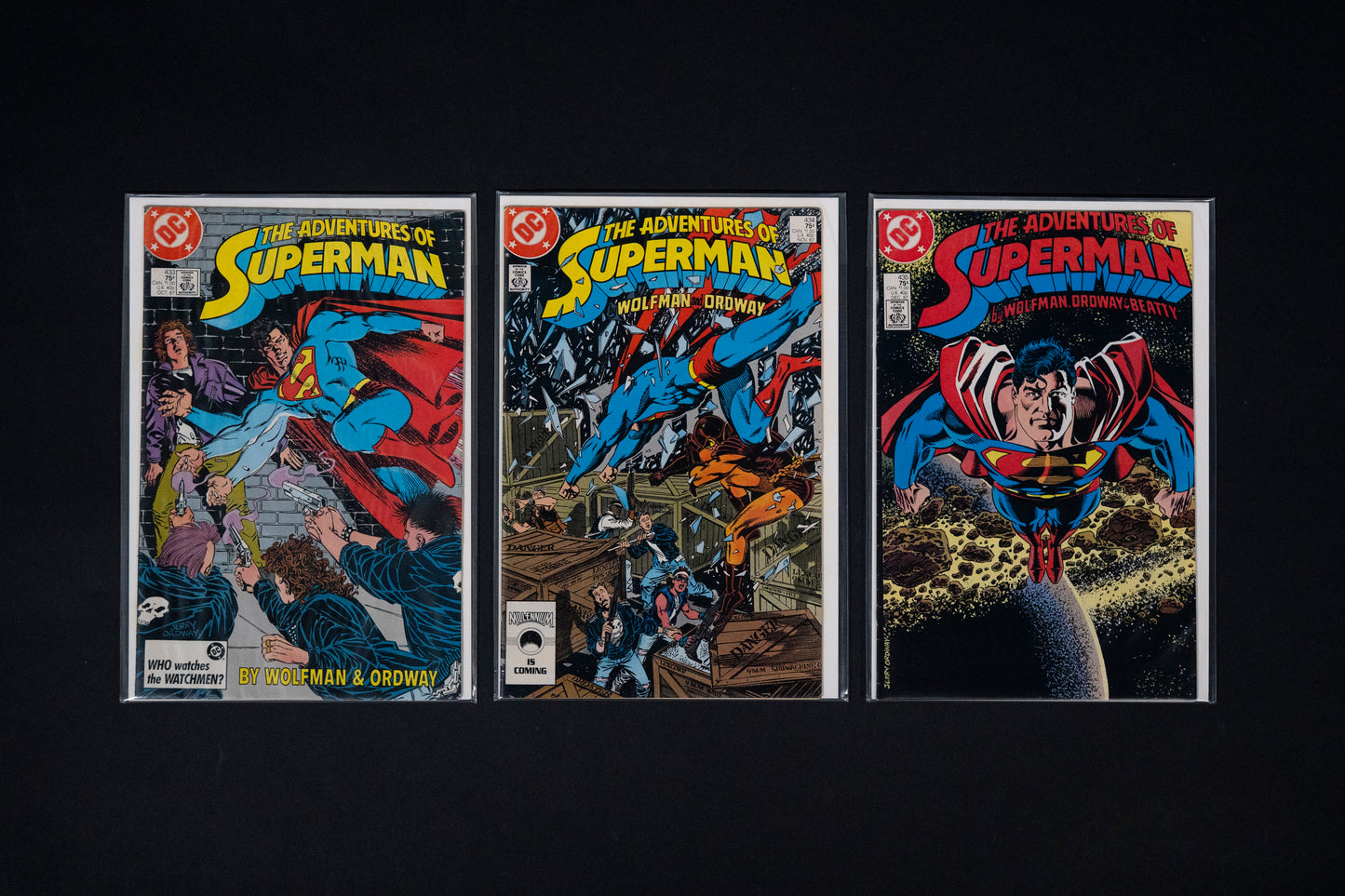 Adventures of Superman, #424-510 Run, DC Comics, 1987-1994