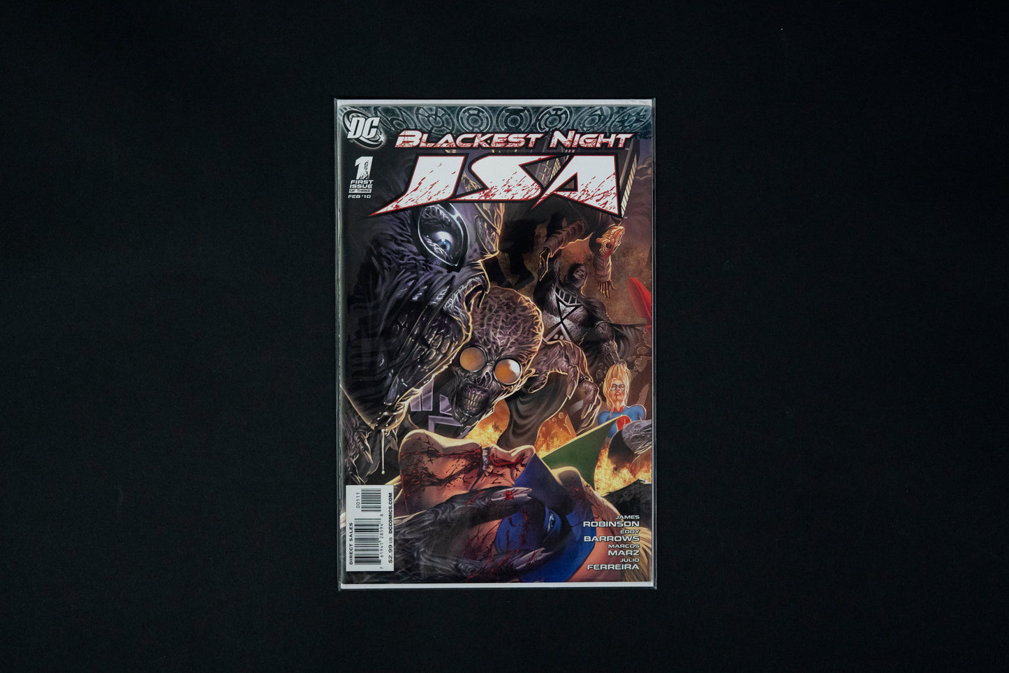 Blackest Night JSA, #1 & 2, DC Comics, 2010