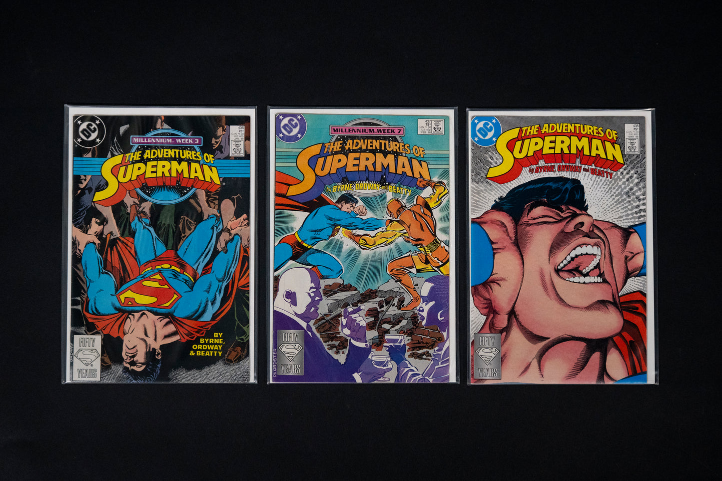 Adventures of Superman, #424-510 Run, DC Comics, 1987-1994