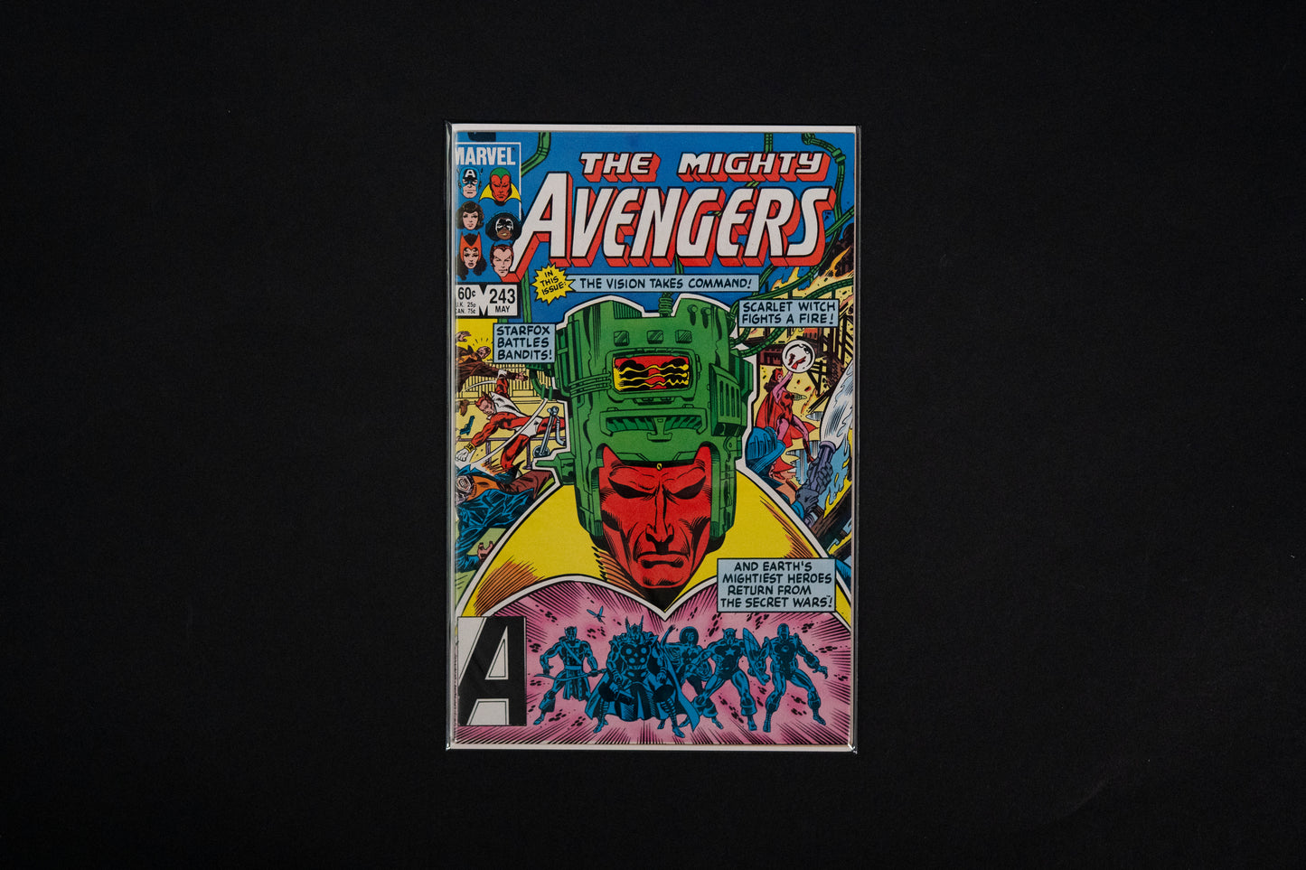 The Mighty Avengers, #243, Marvel Comics, 1984