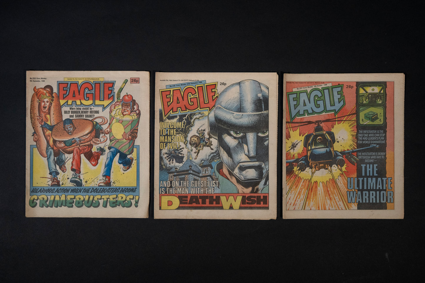 24 x Eagle Comic Book Magazine Job Lot - issue numbers in description