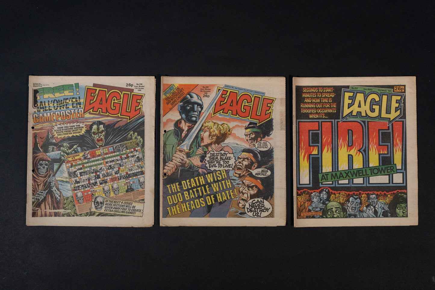 24 x Eagle Comic Book Magazine Job Lot - issue numbers in description