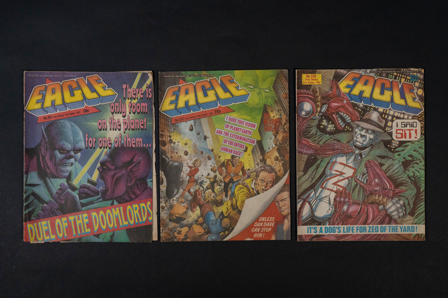24 x Eagle Comic Book Magazine Job Lot - issue numbers in description