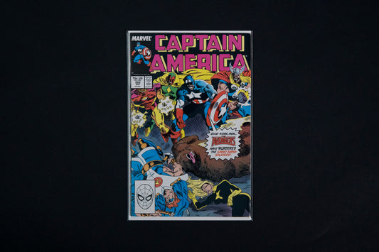 Captain America, #352, Marvel Comics, 1989